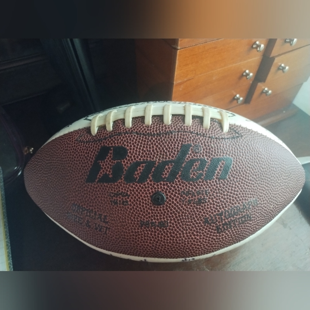 Autographed Football! - Picture 5 of 5